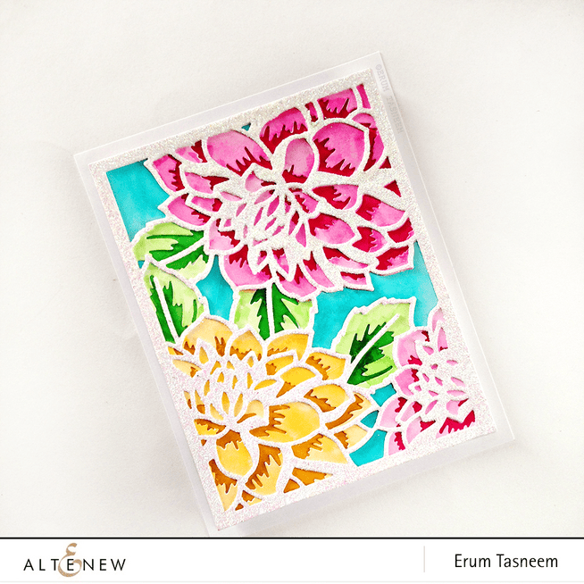 Altenew Die Bundle Layered Floral Cover Die A & B Bundle