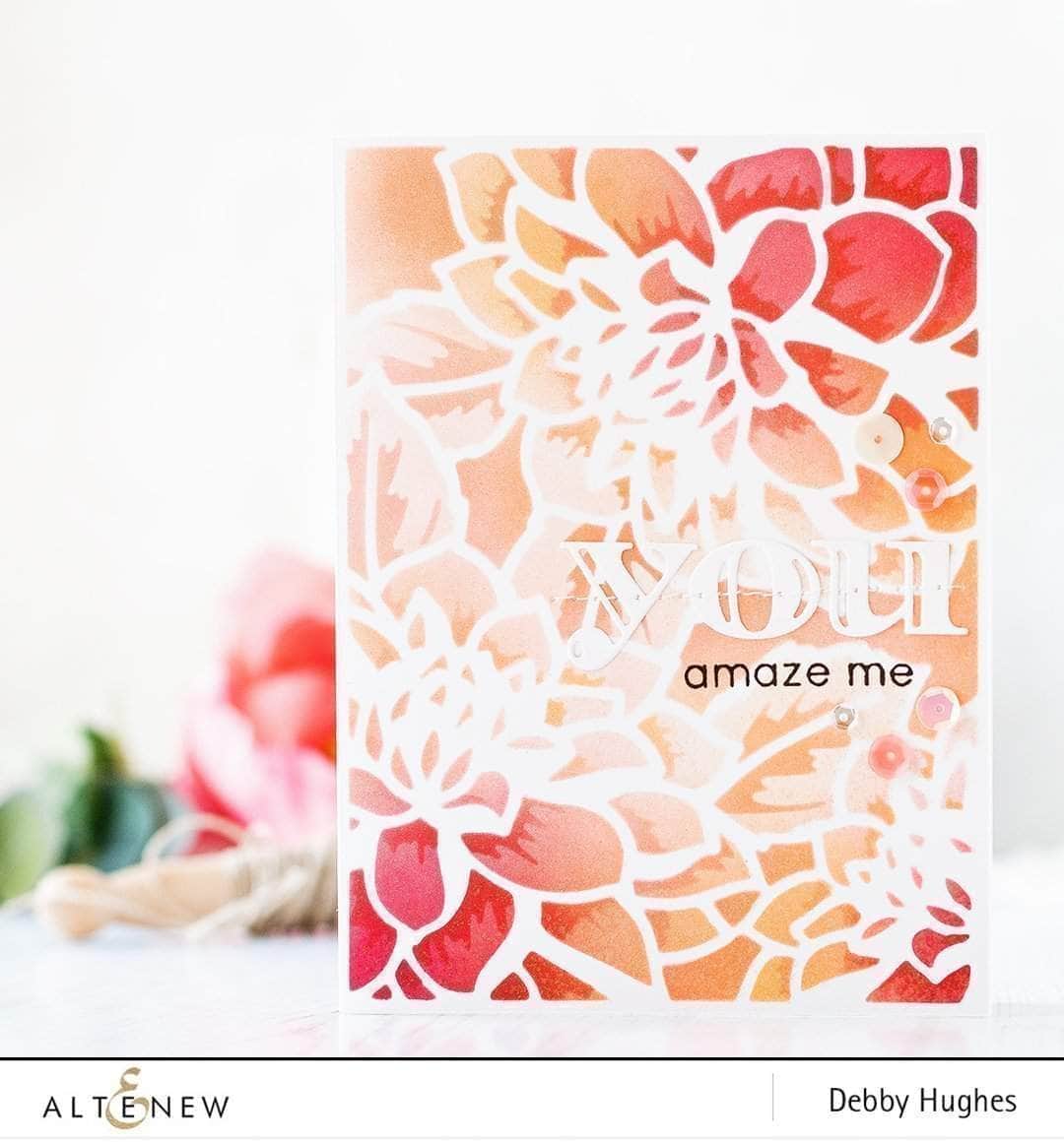 Altenew Die Bundle Layered Floral Cover Die A & B Bundle