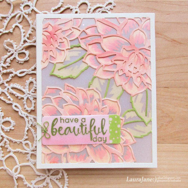 Altenew Die Bundle Layered Floral Cover Die A & B Bundle