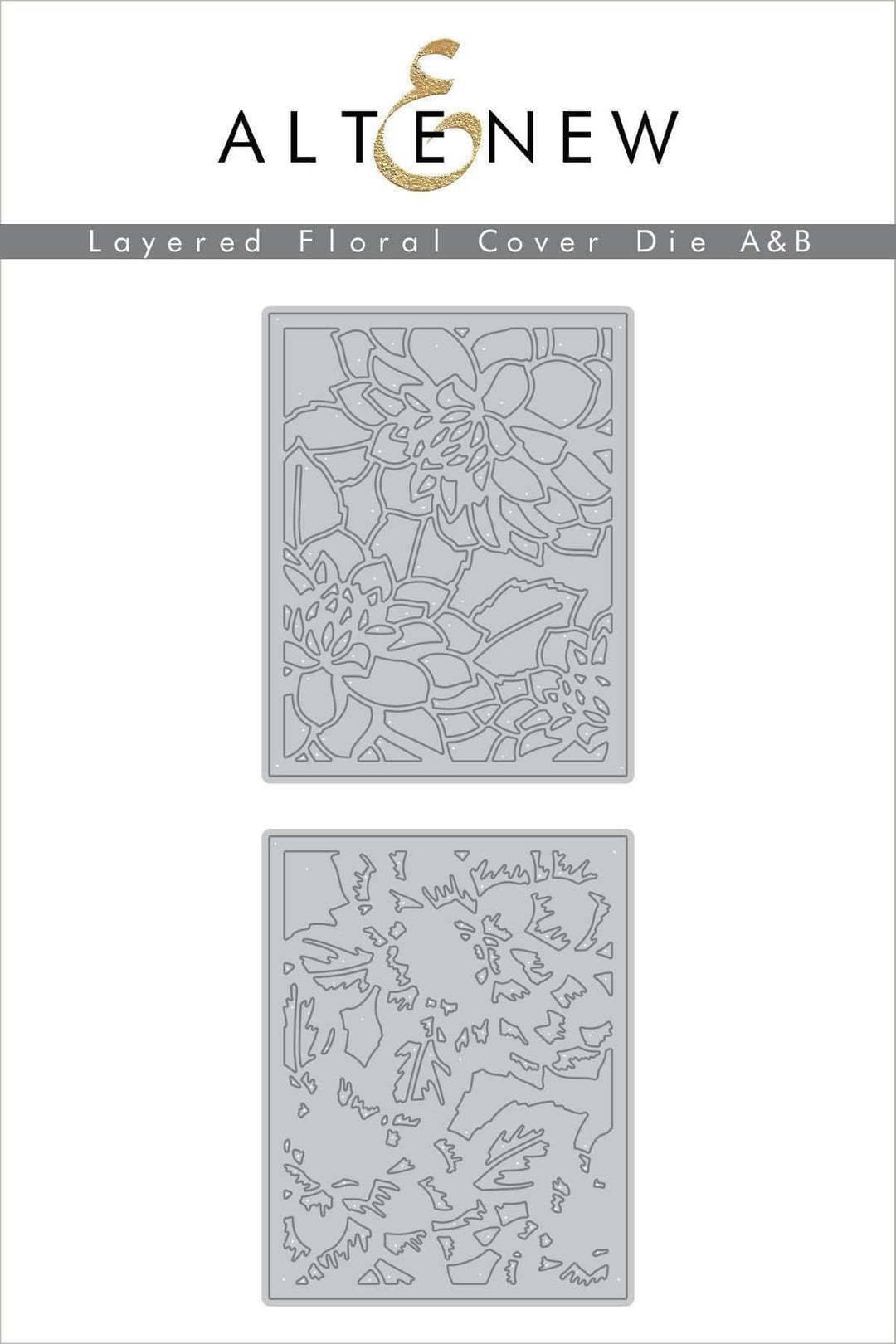 Altenew Die Bundle Layered Floral Cover Die A & B Bundle