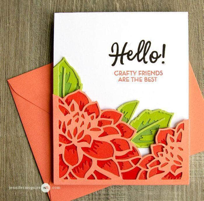 Altenew Die Bundle Layered Floral Cover Die A & B Bundle