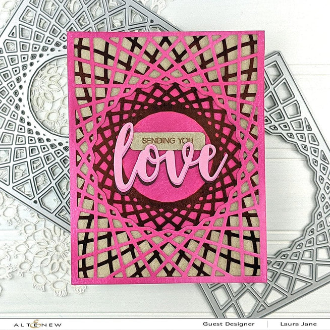 Altenew Die Bundle Layered Geo Cover A & B Die Bundle