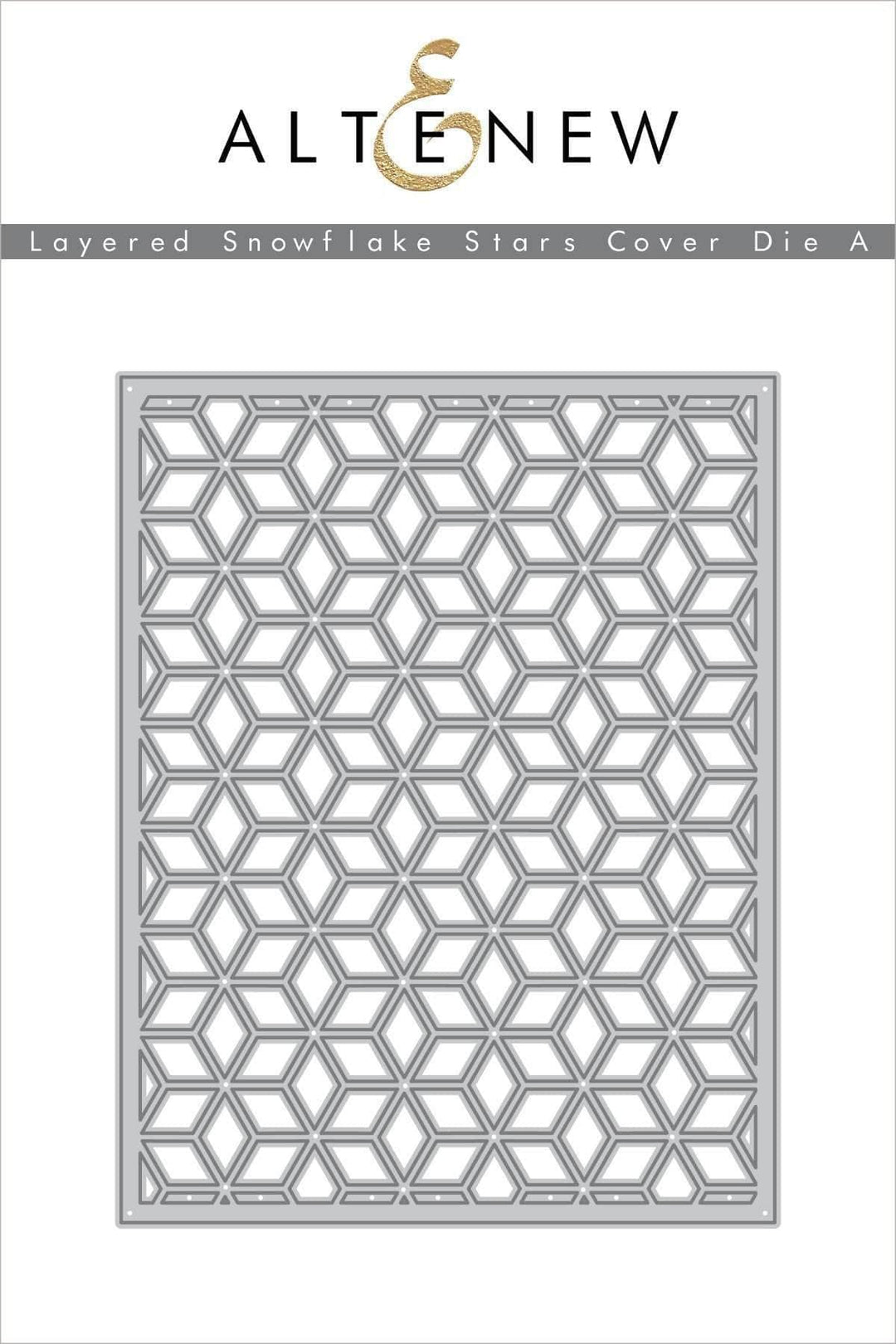Altenew Die Bundle Layered Snowflake Stars Cover Die A & B Bundle