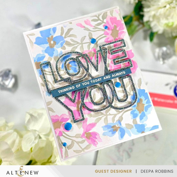 Outstanding Outlined Die Bundle