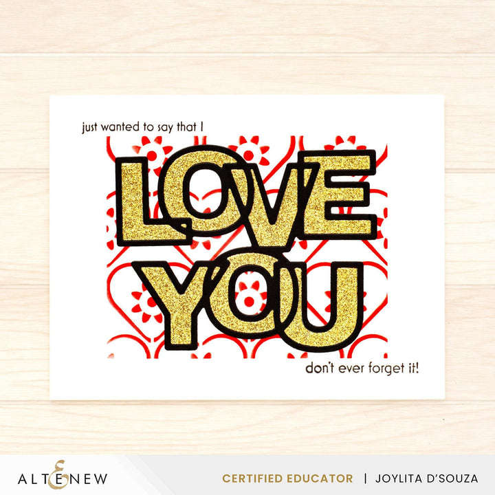 Outstanding Outlined Die Bundle