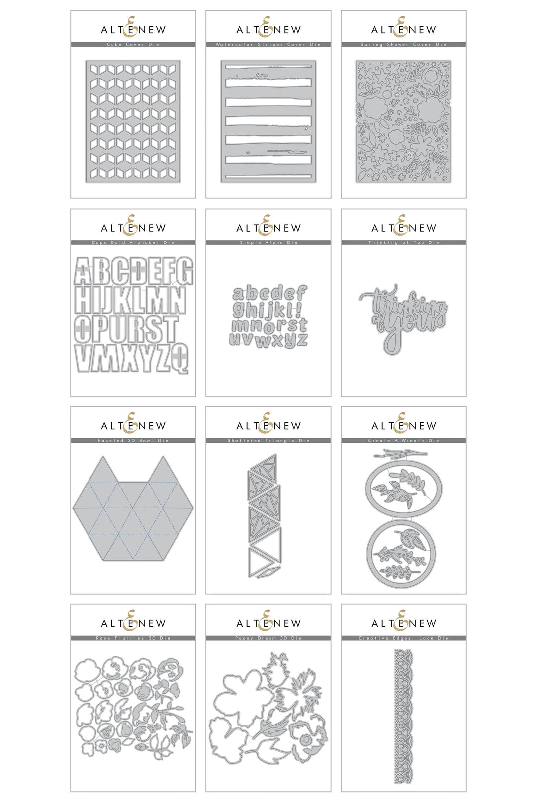 Altenew Die Bundle Dies for All Seasons Die Bundle