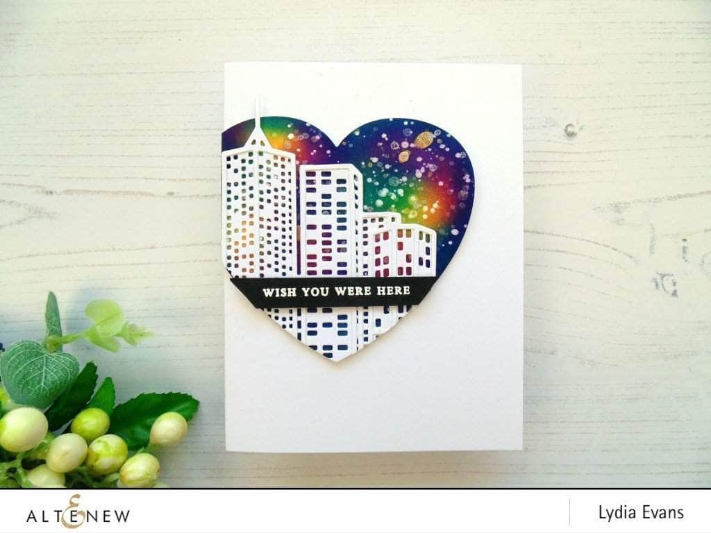Altenew Die Bundle Layered Cityscape Cover Die A & B Bundle