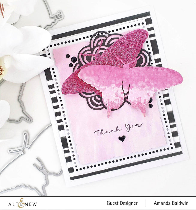 Altenew Die & Stencil Bundle Bountiful Butterflies Stencil & Die Bundle