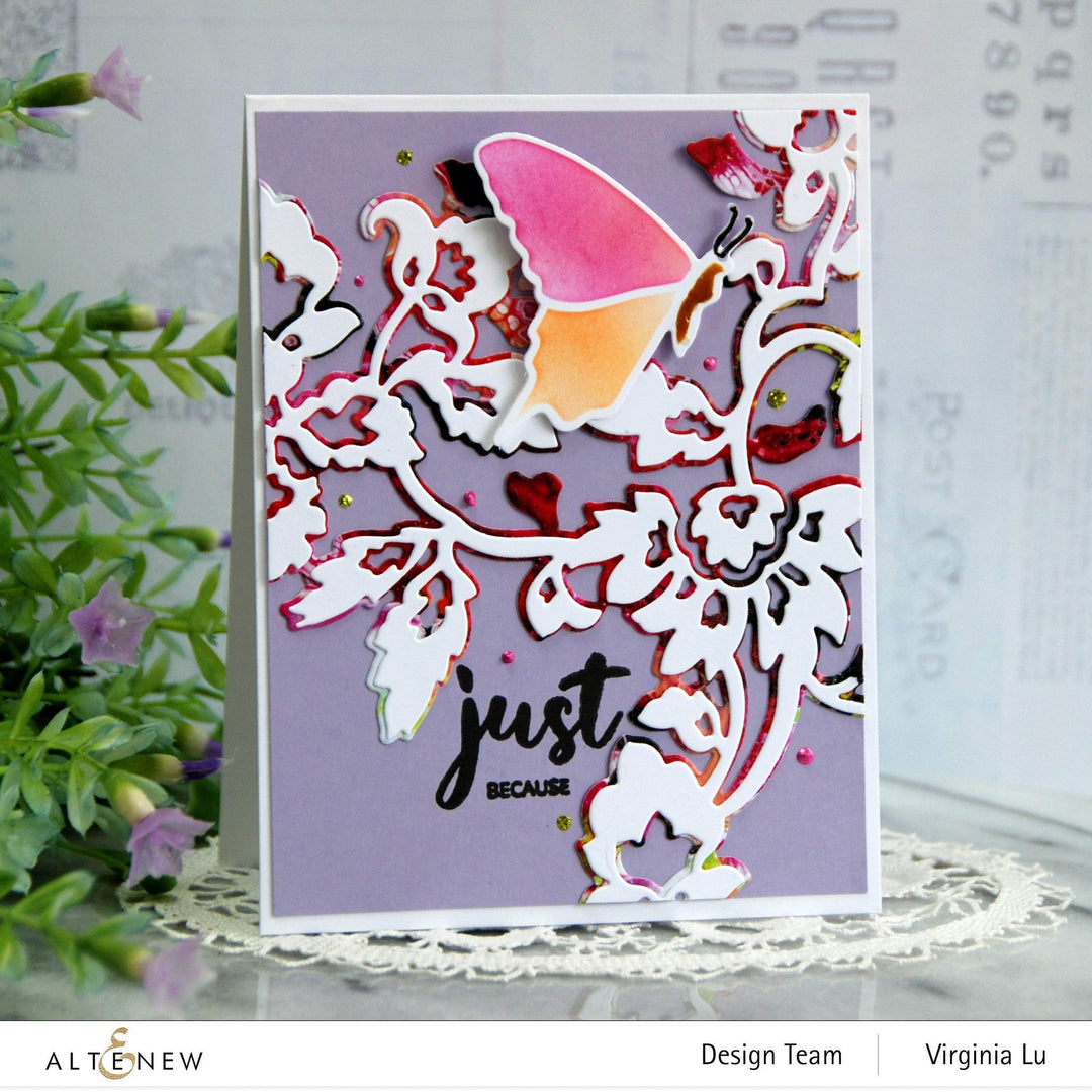 Altenew Die & Stencil Bundle Bountiful Butterflies Stencil & Die Bundle