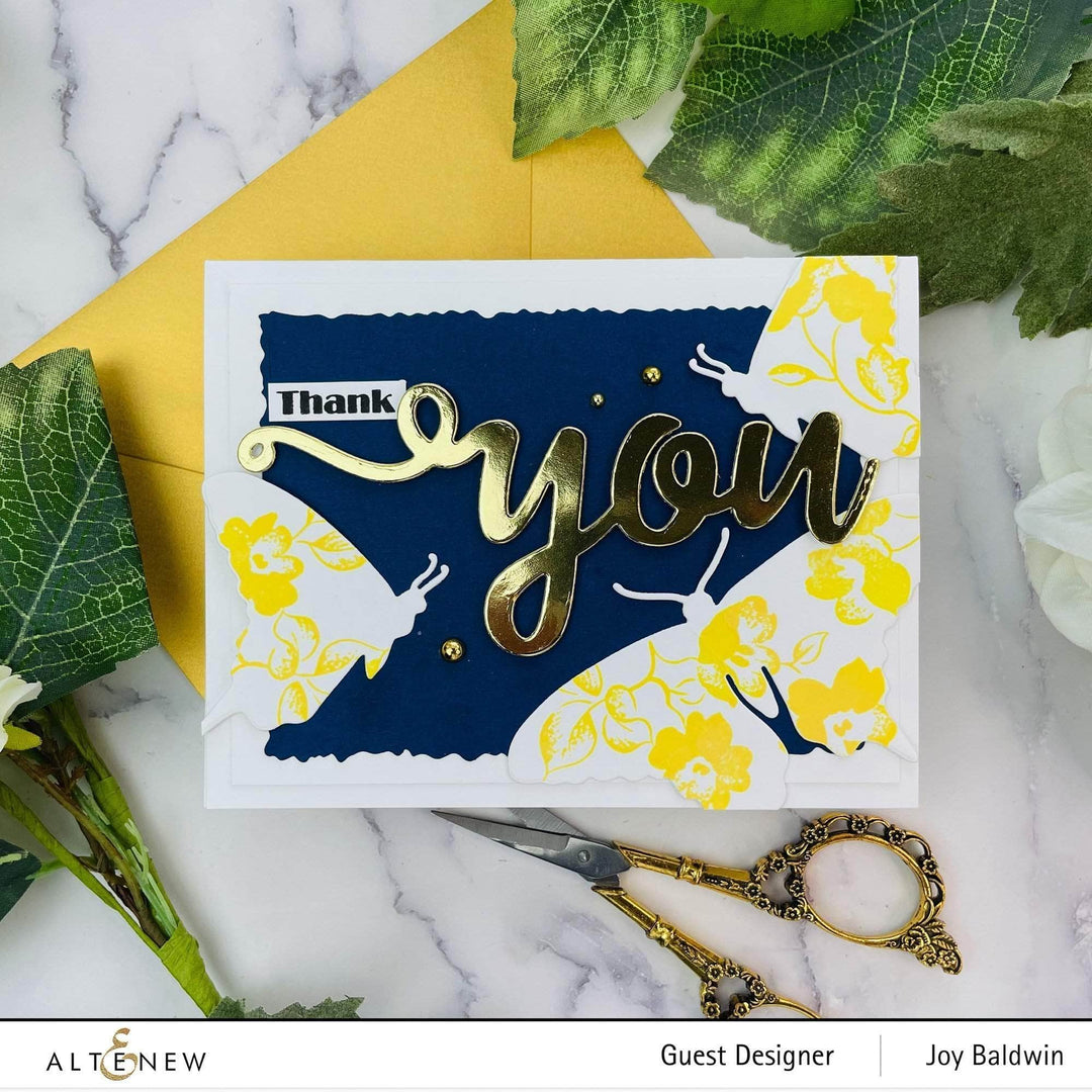 Altenew Die & Stencil Bundle Bountiful Butterflies Stencil & Die Bundle