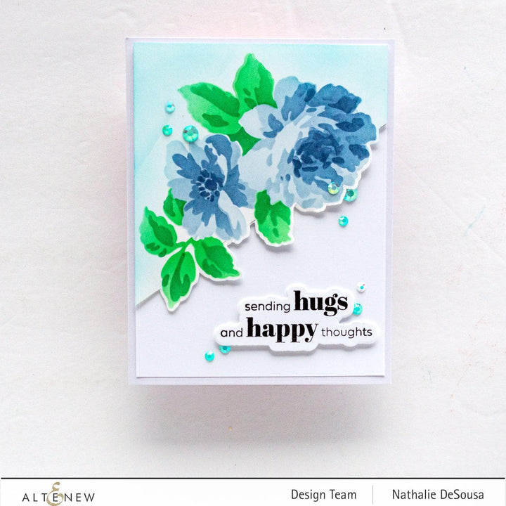 Altenew Stamp & Die Bundle Watercolor Roses