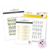 Altenew Die & Stencil & Hot Foil Plate Bundle Essential Alpha
