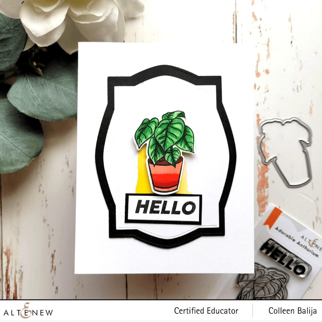 Part A-Glitz Art Craft Co.,LTD Dies Adorable Anthurium Die Set