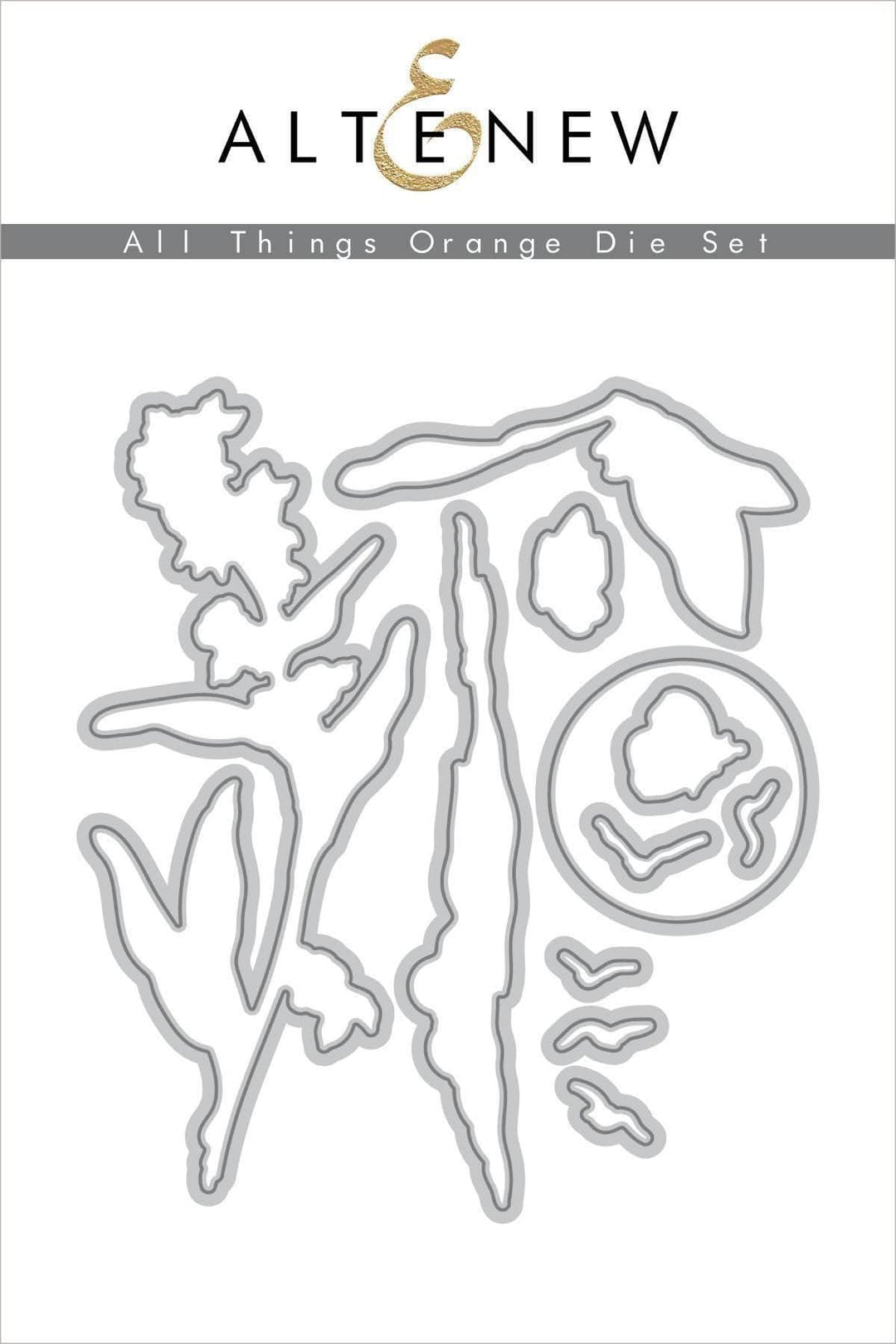 Part A-Glitz Art Craft Co.,LTD Dies All Things Orange Die Set