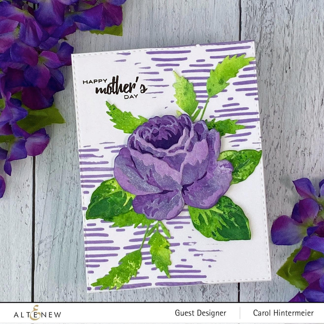 Part A-Glitz Art Craft Co.,LTD Dies Antique Roses Die Set