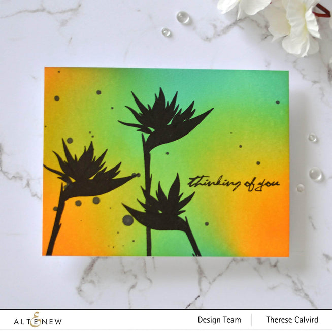 Part A-Glitz Art Craft Co.,LTD Dies Bird of Paradise Die Set