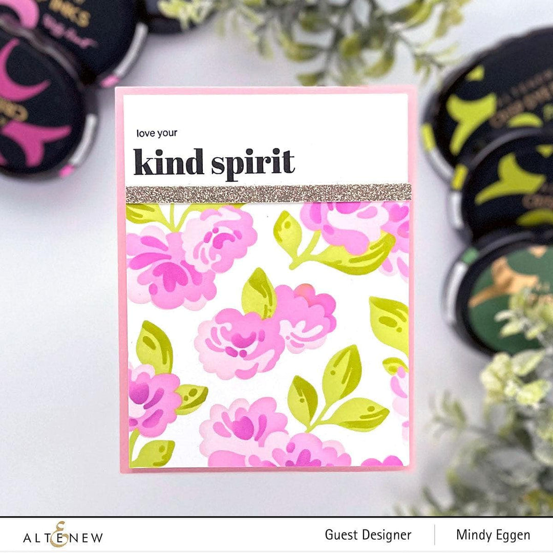 Part A-Glitz Art Craft Co.,LTD Dies Blobby Roses Die Set