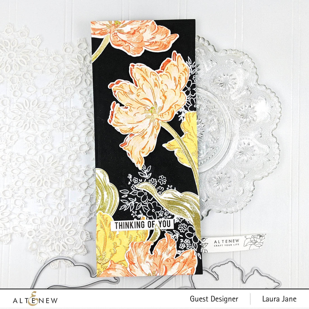 Part A-Glitz Art Craft Co.,LTD Dies Blooming Tulips Die Set