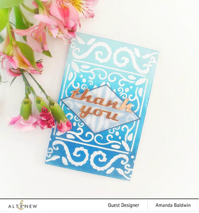 Part A-Glitz Art Craft Co.,LTD Dies Bold Greetings Die Set