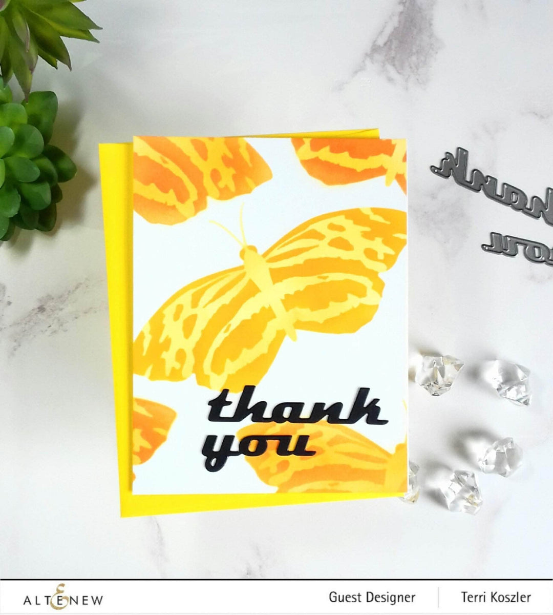 Part A-Glitz Art Craft Co.,LTD Dies Bold Greetings Die Set