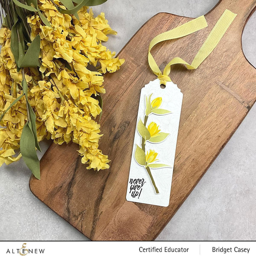 Part A-Glitz Art Craft Co.,LTD Dies Botanical Bookmark Die Set