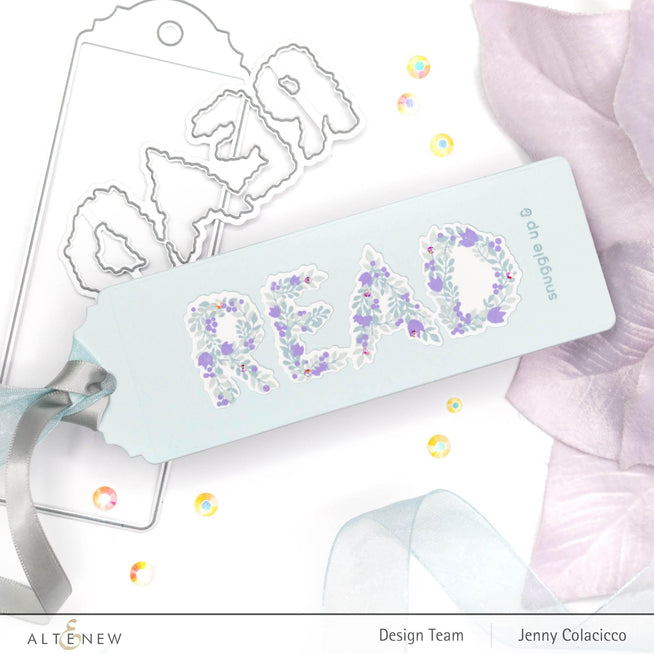Part A-Glitz Art Craft Co.,LTD Dies Botanical Bookmark Die Set