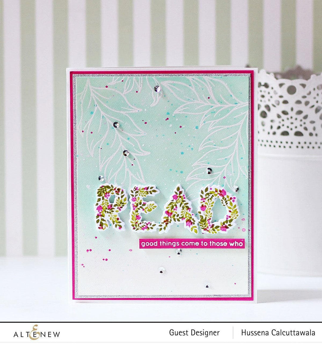 Part A-Glitz Art Craft Co.,LTD Dies Botanical Bookmark Die Set