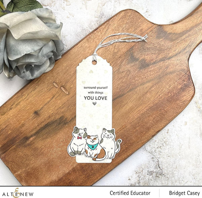 Part A-Glitz Art Craft Co.,LTD Dies Botanical Bookmark Die Set