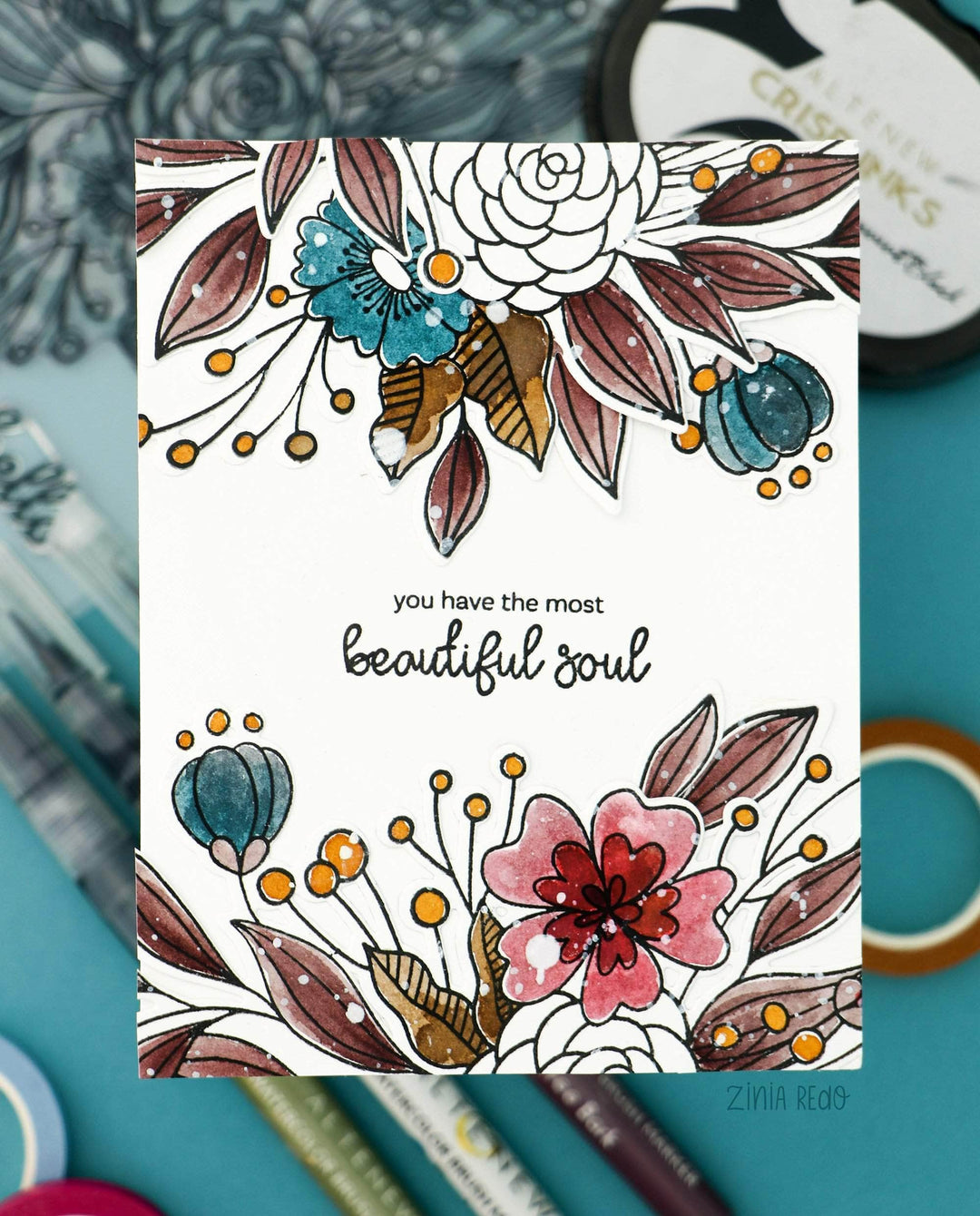 Part A-Glitz Art Craft Co.,LTD Dies Bouquet of Love Die Set