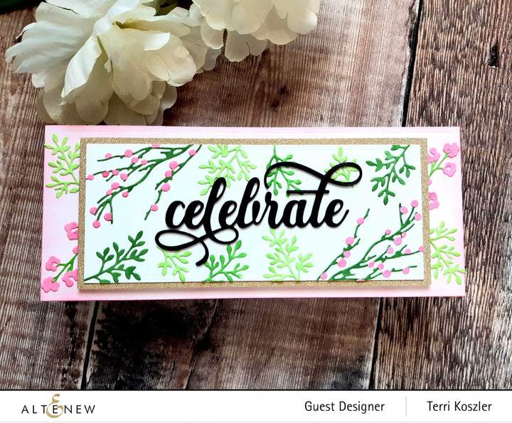 Part A-Glitz Art Craft Co.,LTD Dies Branches and Berries Die Set