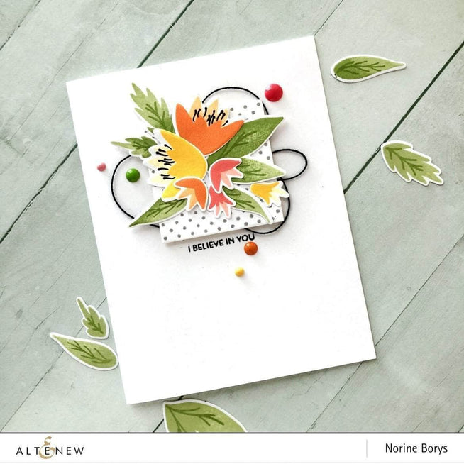 Part A-Glitz Art Craft Co.,LTD Dies Bright Blossoms Die Set