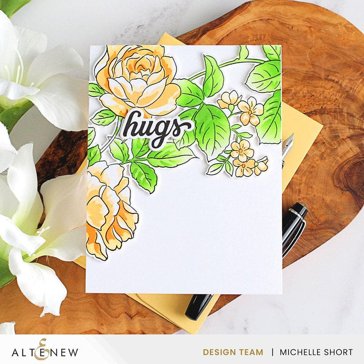 Build-A-Garden: Branching Roses Add-on Die Set