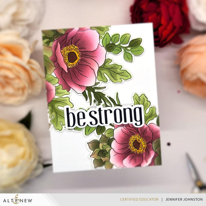 Build-A-Garden: Captivating Floral Swag Add-on Die Set