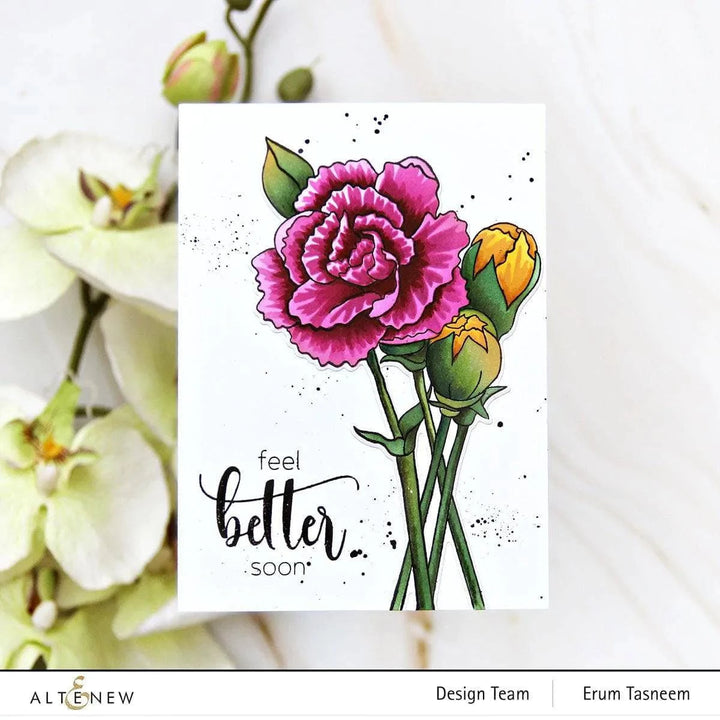 Part A-Glitz Art Craft Co.,LTD Dies Build-A-Garden: Grand Carnations Add-On Die Set