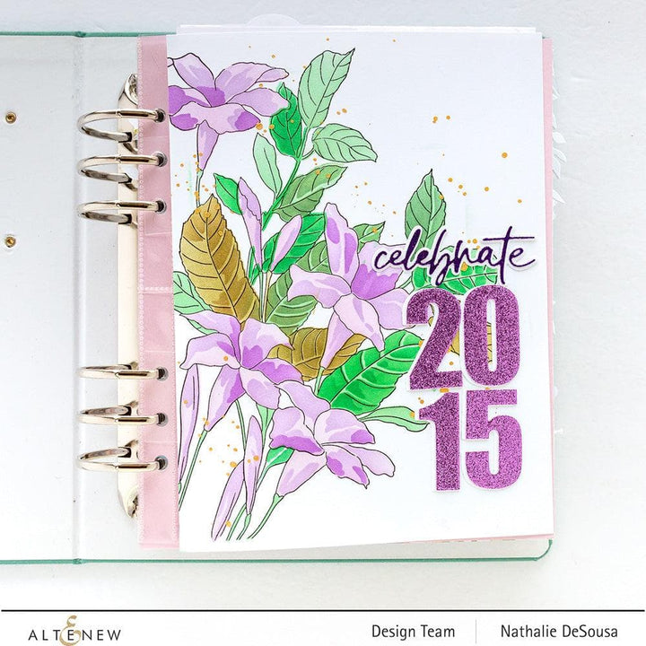 Part A-Glitz Art Craft Co.,LTD Dies Build-A-Garden: Rocktrumpet Add-on Die Set