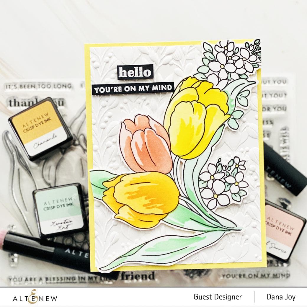 Part A-Glitz Art Craft Co.,LTD Dies Build-A-Garden: Tulips & Friends Add-on Die