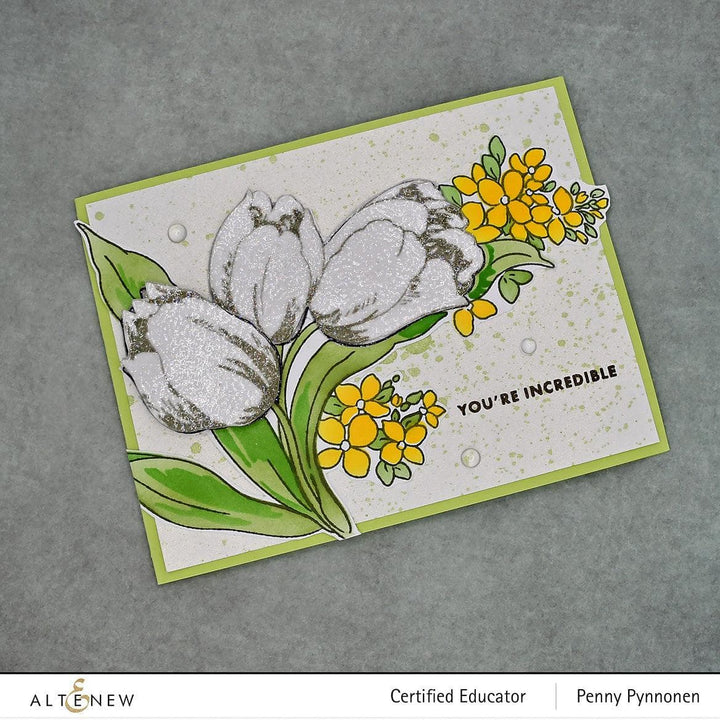 Part A-Glitz Art Craft Co.,LTD Dies Build-A-Garden: Tulips & Friends Add-on Die