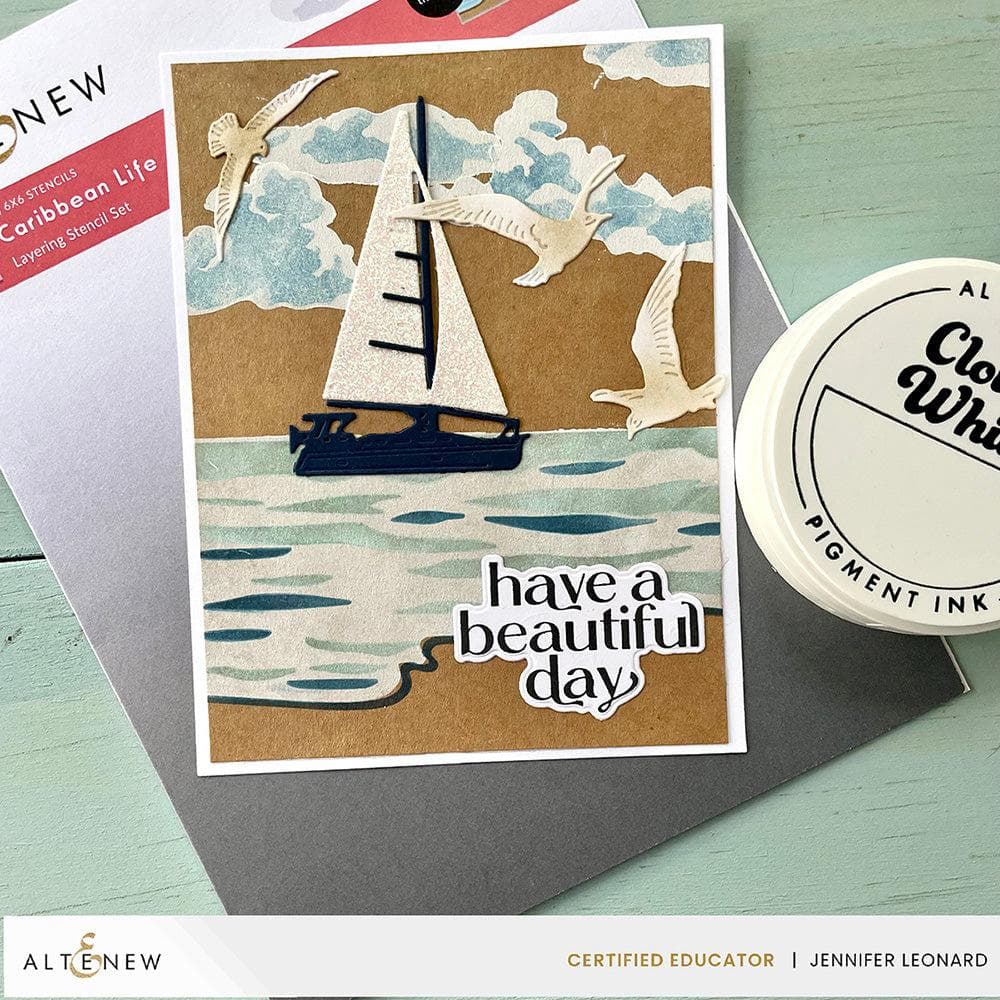 Part A-Glitz Art Craft Co.,LTD Dies Caribbean Dreams Die Set