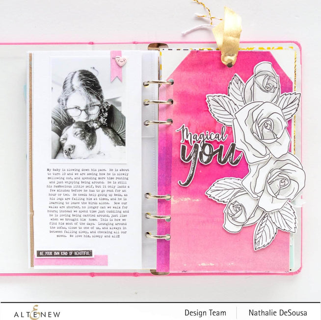 Part A-Glitz Art Craft Co.,LTD Dies Cartoon Rose Die Set