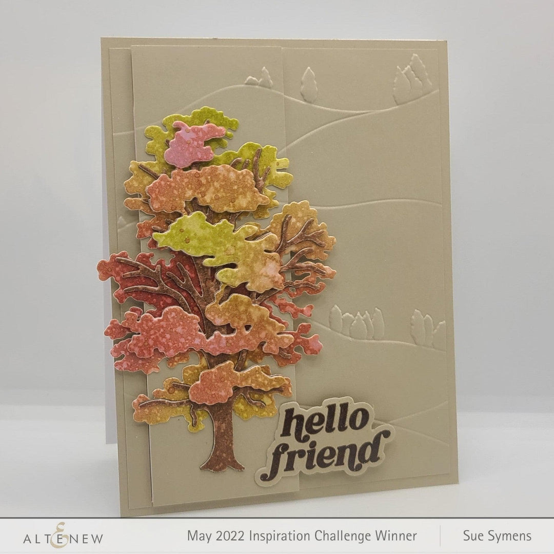 Part A-Glitz Art Craft Co.,LTD Dies Chestnut Tree Layering Die Set