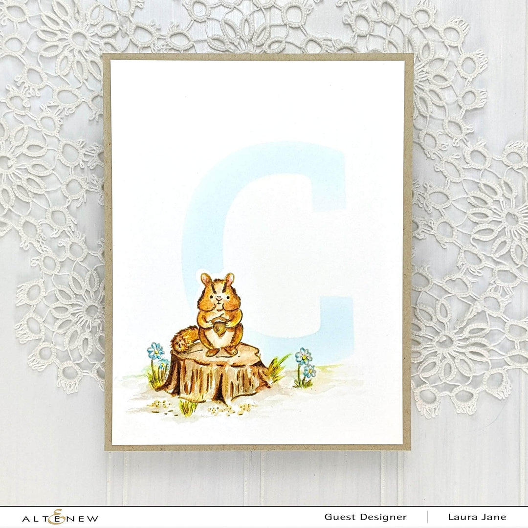Part A-Glitz Art Craft Co.,LTD Dies Chipmunk & Squirrel Die Set