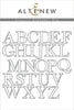 Part A-Glitz Art Craft Co.,LTD Dies Classic Alphabet Die Set