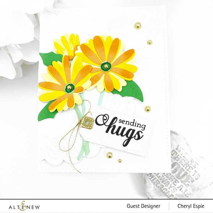 Part A-Glitz Art Craft Co.,LTD Dies Craft-A-Flower: African Daisy Layering Die Set