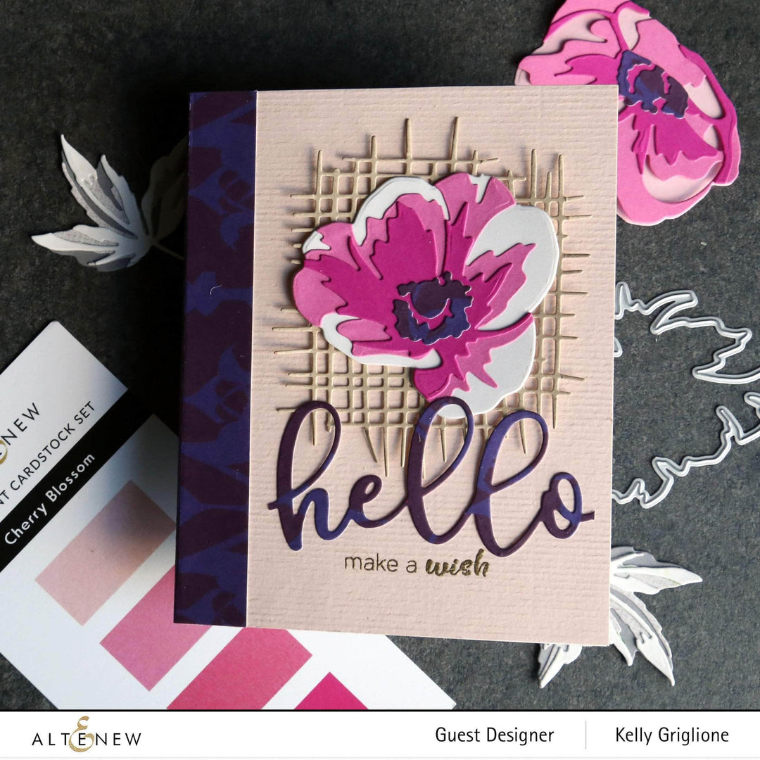 Part A-Glitz Art Craft Co.,LTD Dies Craft-A-Flower: Anemone Layering Die Set