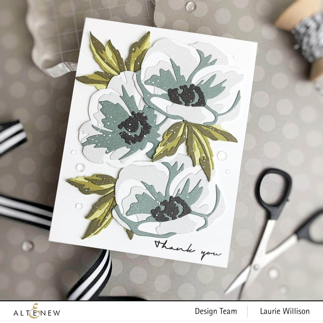 Part A-Glitz Art Craft Co.,LTD Dies Craft-A-Flower: Anemone Layering Die Set