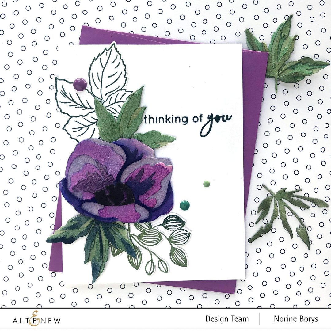 Part A-Glitz Art Craft Co.,LTD Dies Craft-A-Flower: Anemone Layering Die Set