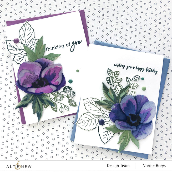 Part A-Glitz Art Craft Co.,LTD Dies Craft-A-Flower: Anemone Layering Die Set