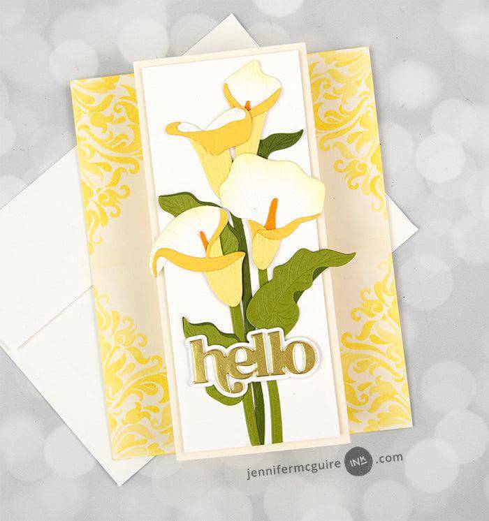 Craft-A-Flower: Calla Lily Layering Die Set