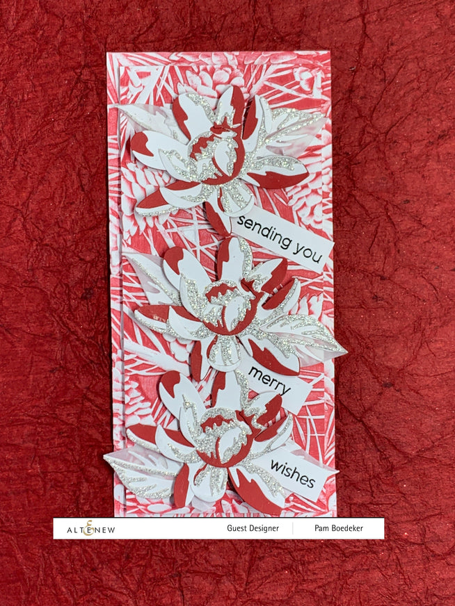 Part A-Glitz Art Craft Co.,LTD Dies Craft-A-Flower: Carolina Allspice Layering Die Set