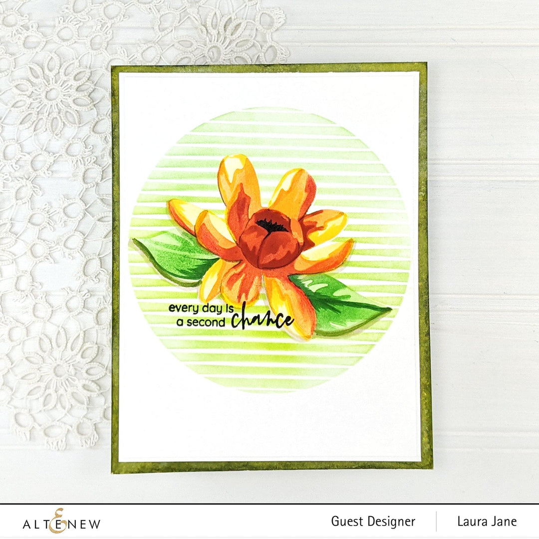 Part A-Glitz Art Craft Co.,LTD Dies Craft-A-Flower: Carolina Allspice Layering Die Set